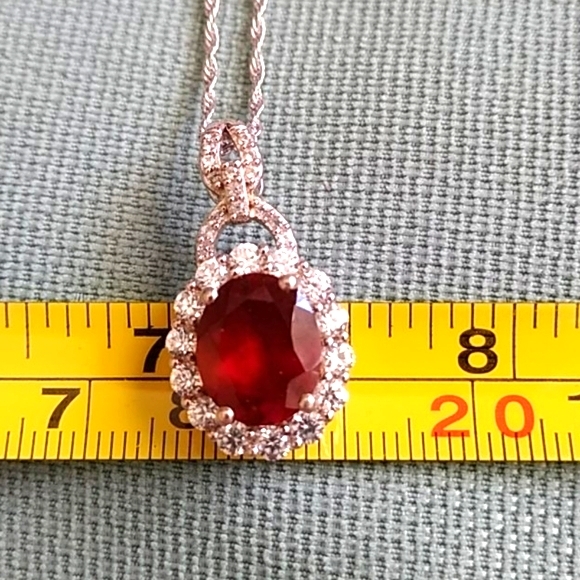 Hessonite Garnet Necklace.    NWOT - Picture 7 of 7